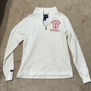 stanford jansport quarter zip